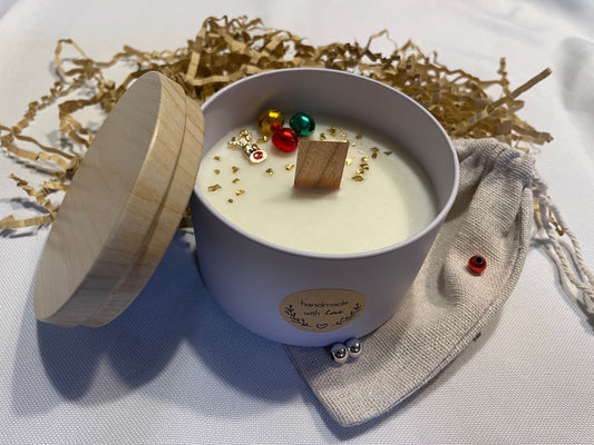 Christmas Deer Candle