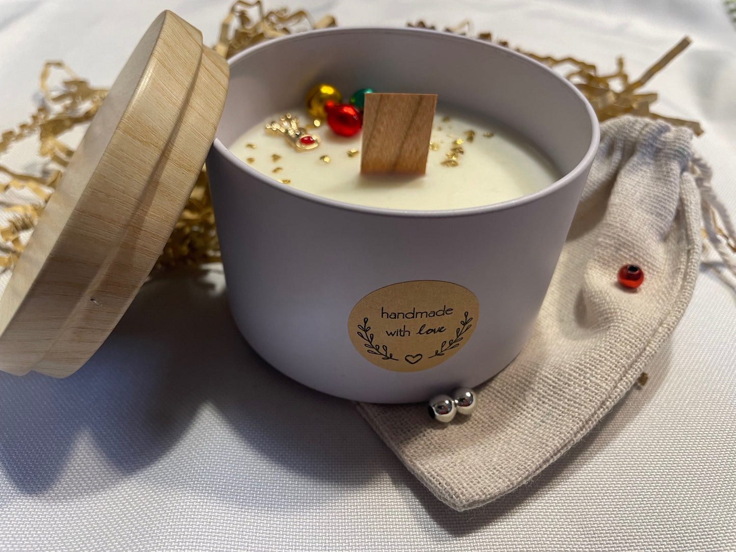 Christmas Deer Candle