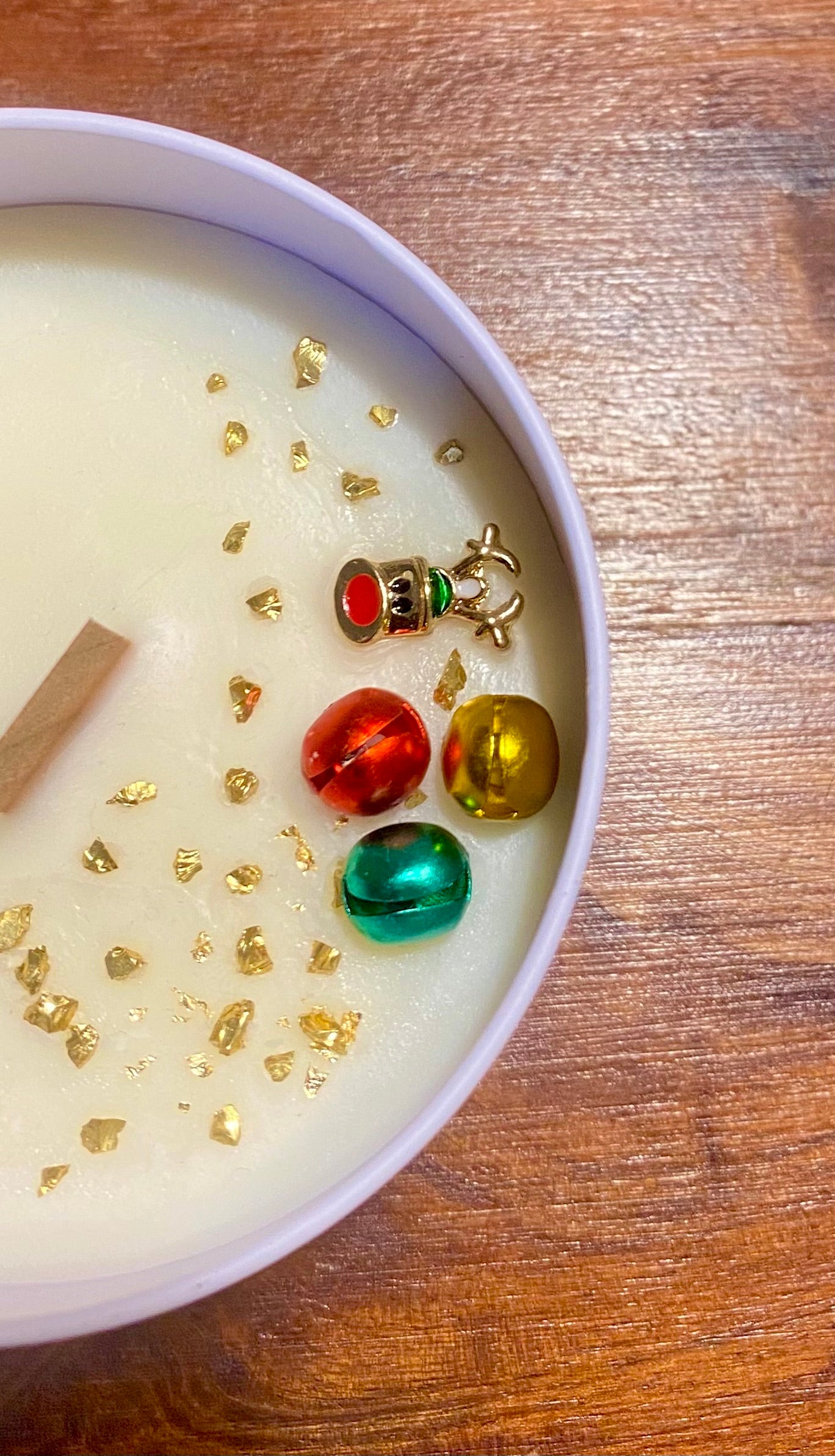 Christmas Deer Candle