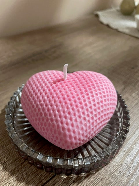 Heart Candle - na podstavku
