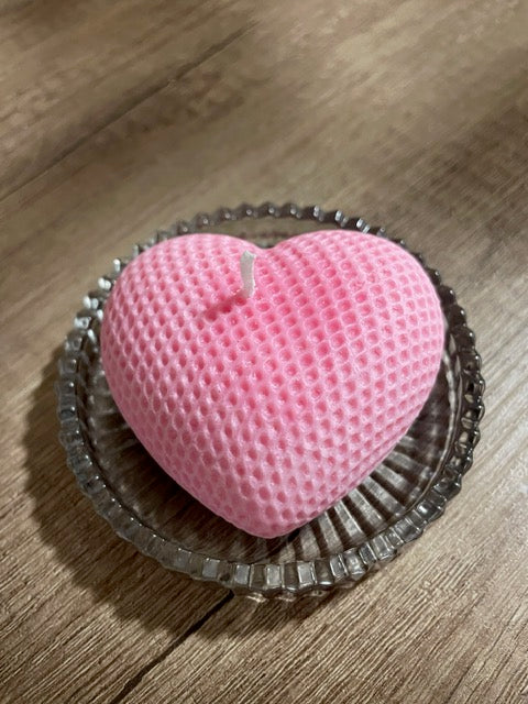 Heart Candle - na podstavku