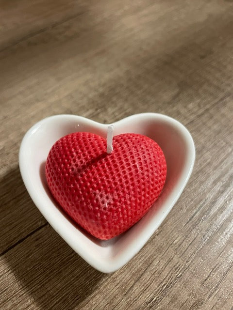 Heart Candle - na podstavku