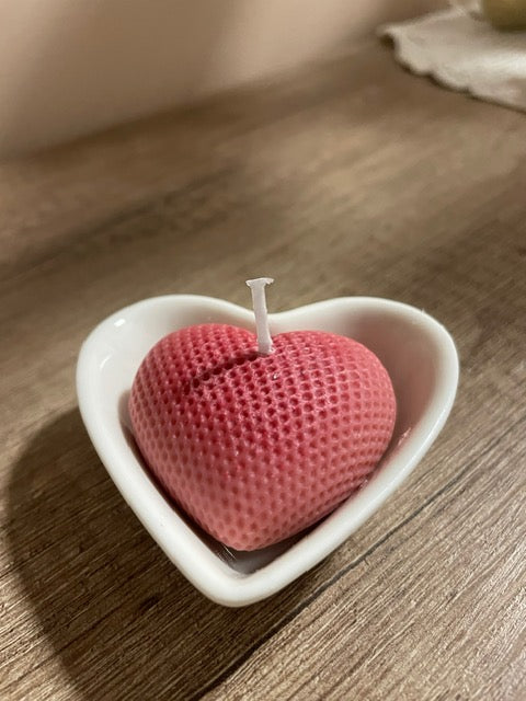 Heart Candle - na podstavku
